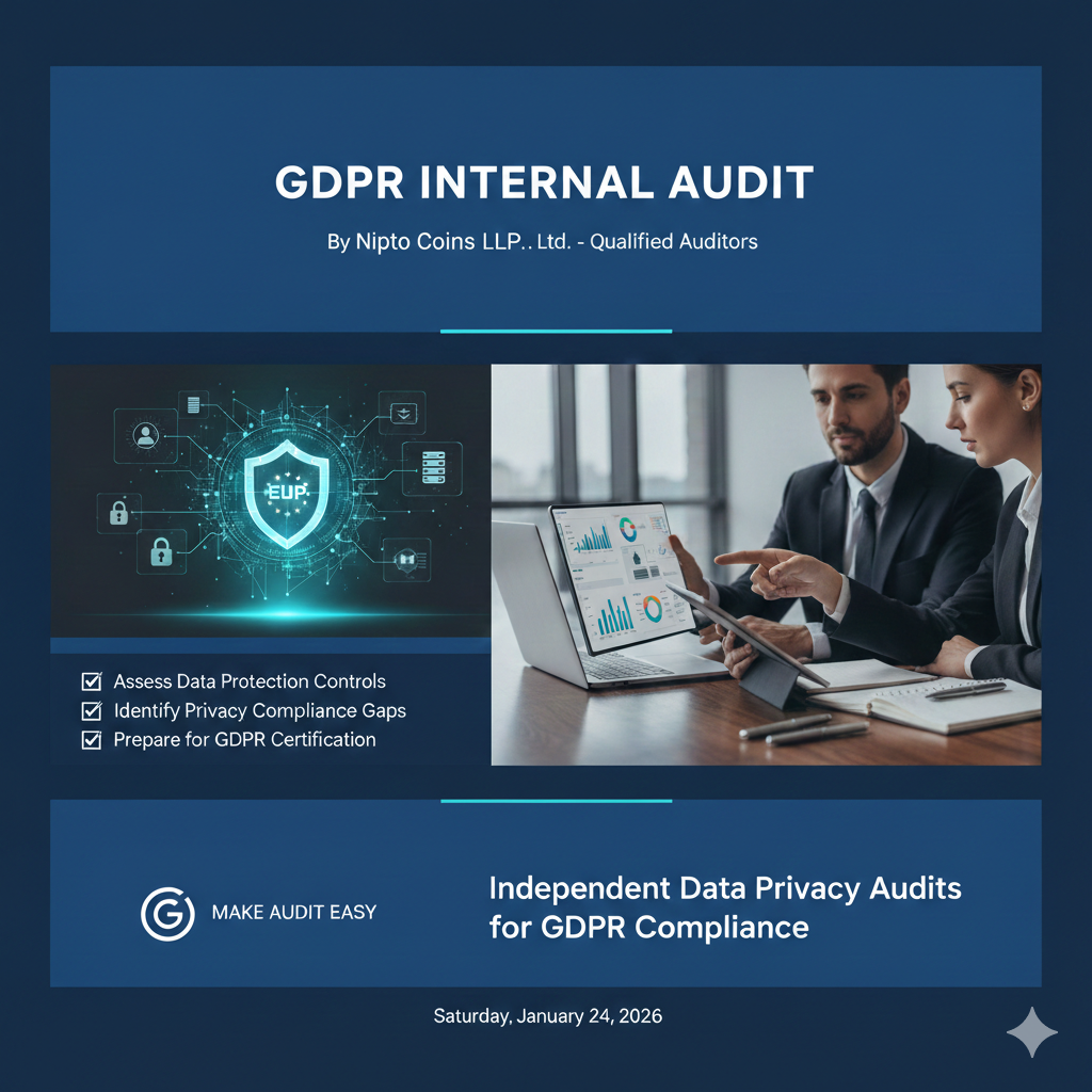 GDPR – Internal Audit Services – Nipto Coins LLP – NC501